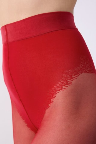 Collant Jeanne - Rosso