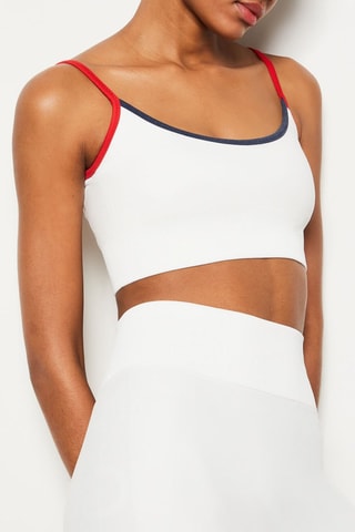 Top sportivo Capsule Active - Bianco