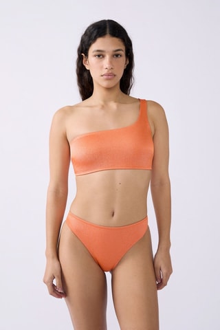 Top asimmetrico Volta - Arancione