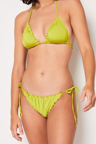 Slip bikini - Verde fluo