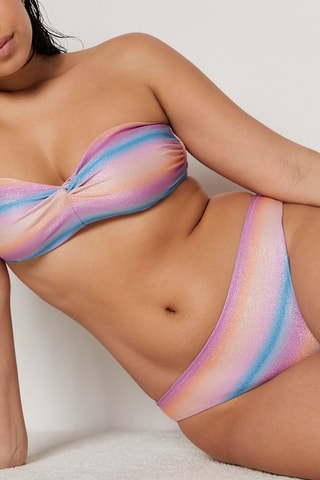 Slip bikini - Rosa cipria
