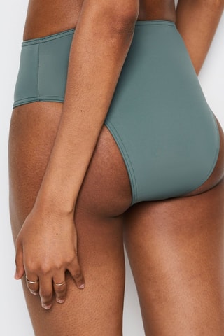 Slip bikini Smoon - Verde oliva