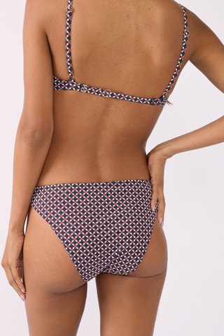 Slip bikini Joe - Navy e bianco