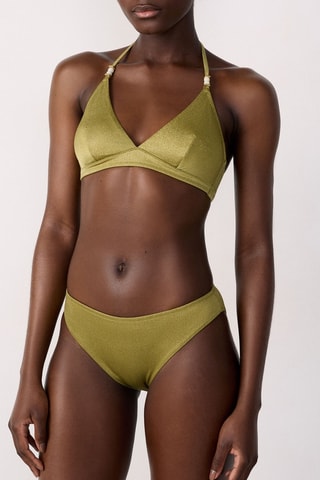 Slip bikini Lumineux - Verde oliva