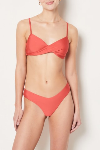 Slip bikini - Corallo