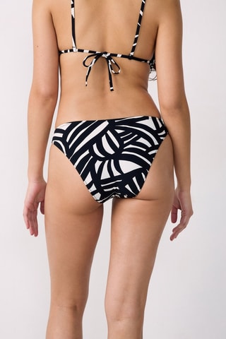 Slip bikini Espelho - Nero e bianco