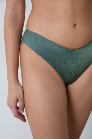 Slip bikini Lumineux - Verde scuro