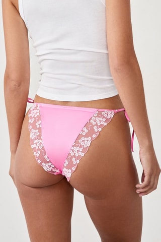 Slip bikini Enchantement - Rosa
