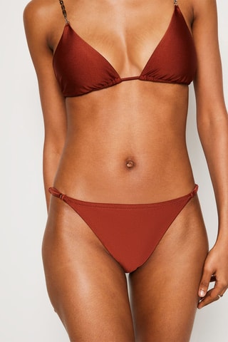 Slip bikini - Marrone