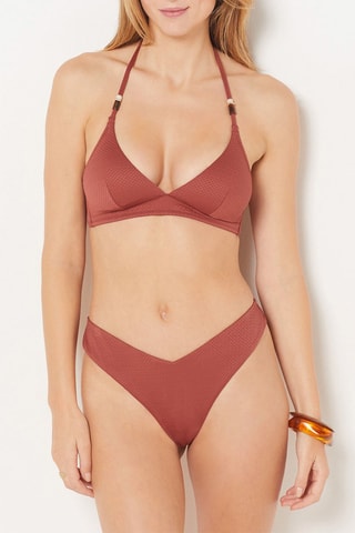 Slip bikini - Bordeaux