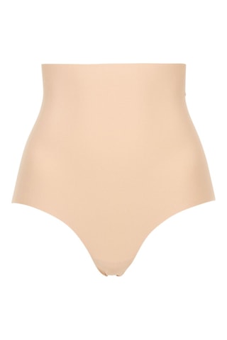 Slip a vita alta Control - Beige