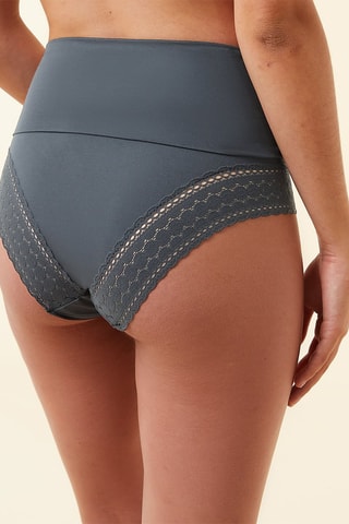 Slip premaman a vita alta - Blu