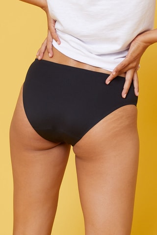 Slip mestruale Selene - Nero