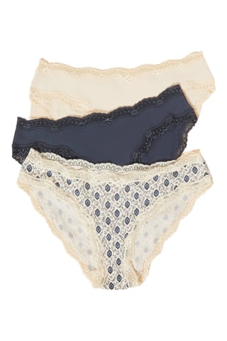 3 slip Lilad - Navy 