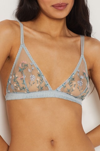Reggiseno Jardin - Celeste 