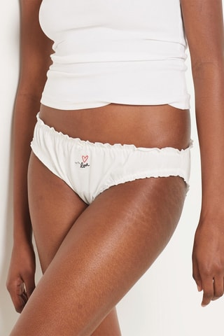 3 slip Bina Noel - Bianco - Etam