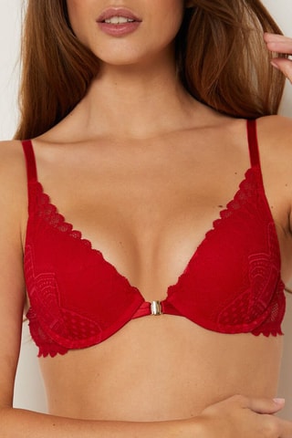 Reggiseno push-up Intense - Rosso  - Etam