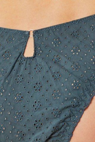 Tanga in sangallo Mia W22 - Indaco - Etam
