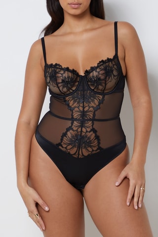Body perizoma Amaryllis - Nero
