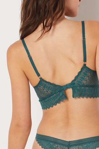 Reggiseno preformato Gravure - Verde abete 