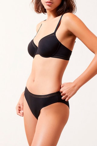 Reggiseno Happily we care - Nero - Etam