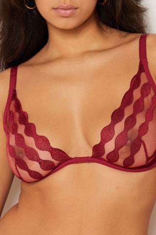 Reggiseno Inoubliable - Bordeaux