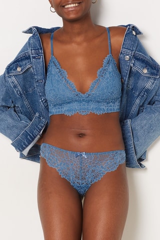 Reggiseno push-up Success - Azzurro 