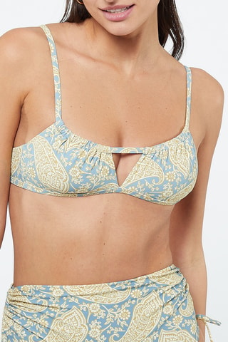 Reggiseno bikini con coppe Brooke - Blu - Etam
