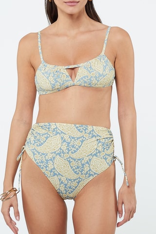Reggiseno bikini con coppe Brooke - Blu - Etam
