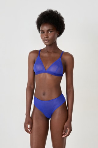 Culotte Fleck - Indaco