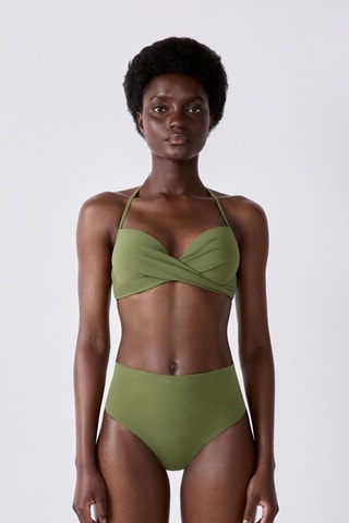 Slip bikini Premiere - Verde oliva