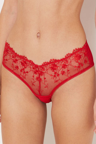 Culotte Lumineuse - Rouge
