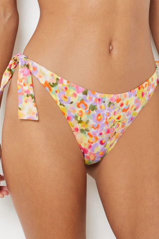Slip bikini - Giallo e arancione - Etam