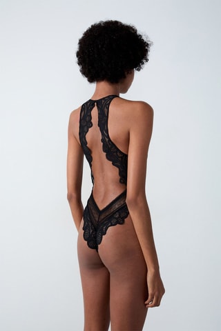 Body senza maniche - Nero