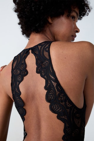 Body senza maniche - Nero