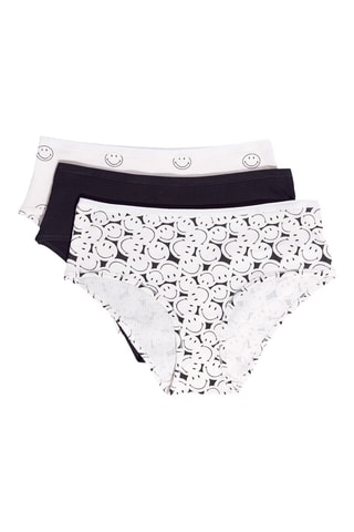 3 culotte - Bianco e nero