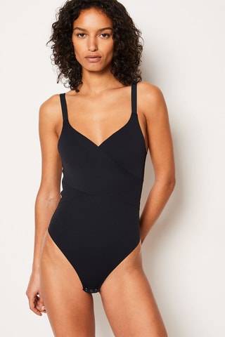 Body senza maniche - Nero