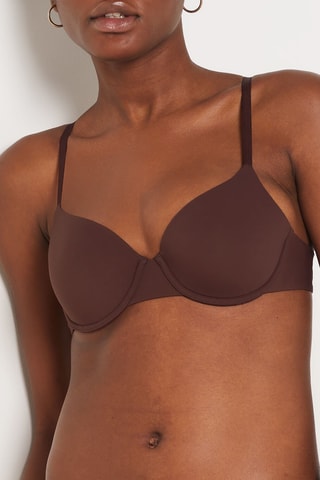 Reggiseno preformato Purefit - Marrone