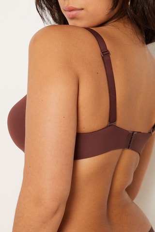 Reggiseno preformato Purefit - Marrone