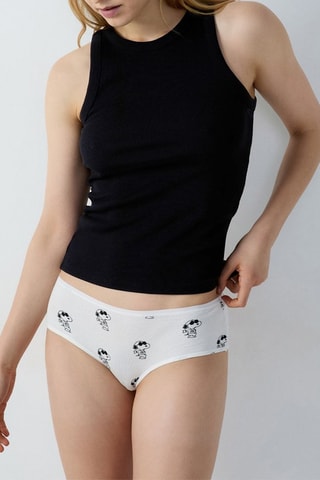 3 culotte - Bianco e nero