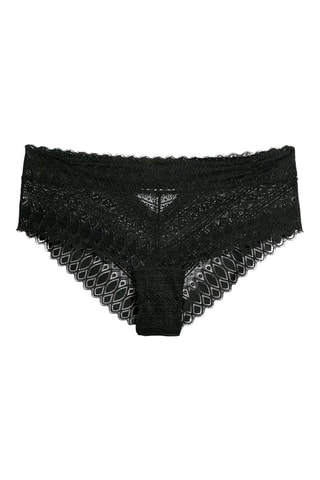 Culotte a vita alta - Nero