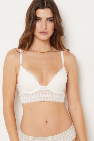 Reggiseno push-up Gravure - Bianco