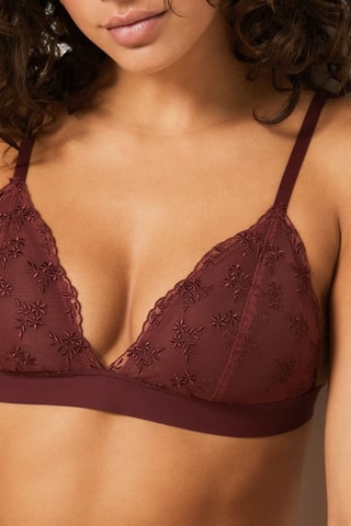 Reggiseno Idylle - Bordeaux