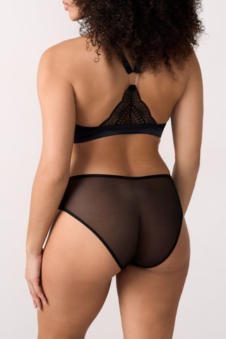 Soutien-gorge Rosace -  Noir