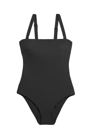 Maillot 1 pièce Sculpt - Noir