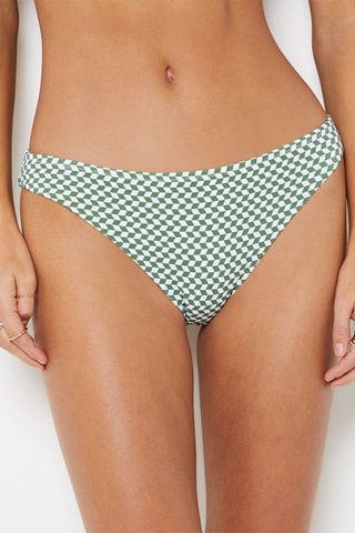 Slip bikini - Verde oliva