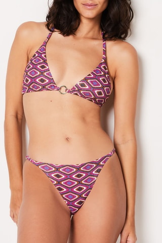 Slip bikini Tzigane - Viola e fucsia