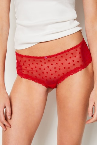 Slip hipster - Rosso