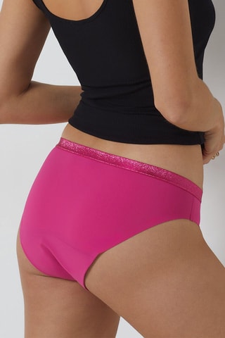 Culotte menstruelle - Flux moyen -Fuchsia Aya -