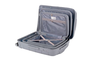 Set van 3 Trolleys (S/M/L) CH3 - 55 / 67 / 76 cm - Grijs